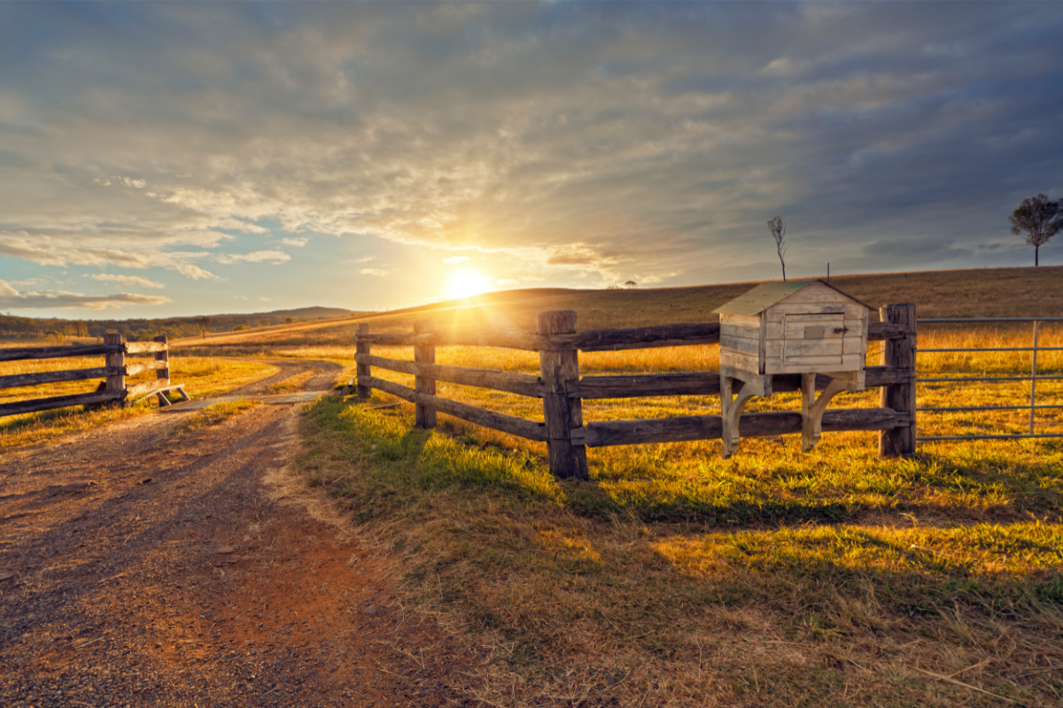 ranch-sunset